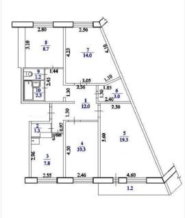 , 4-комн., Тольятти