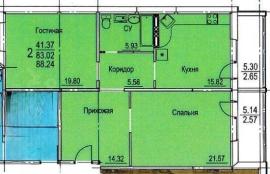 , 2-комн., Тольятти