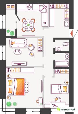 Новостройки, 1-комн., Тольятти