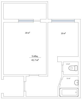 , 1-комн., Тольятти