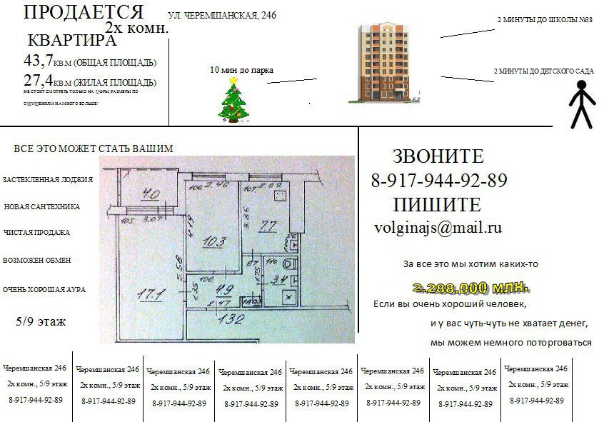 Карта продаж квартир в самаре