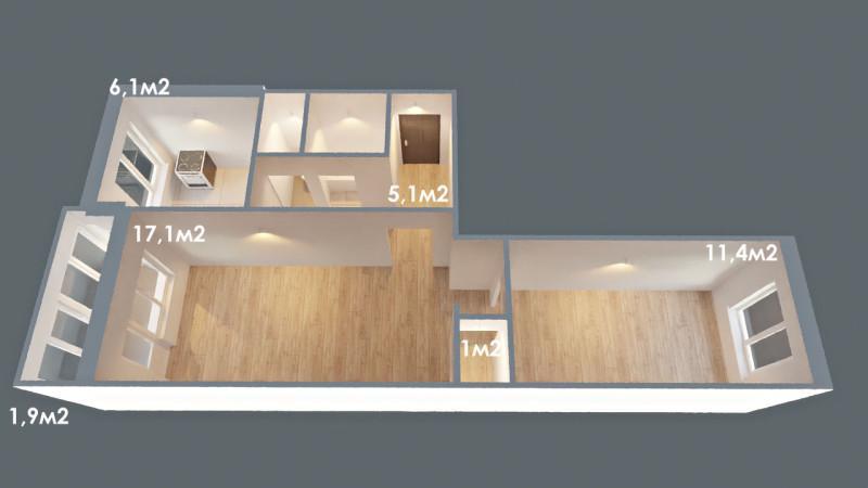 Продажа 2-комнатной квартиры, Тольятти, Ленинский пр-т,  29