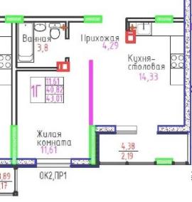 Квартиры, 1-комн., Тольятти