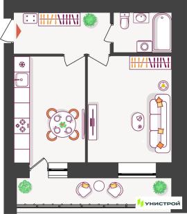 , 1-комн., Тольятти