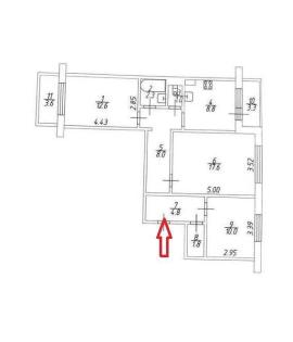 , 3-комн., Самара