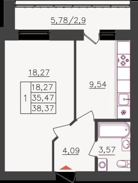 Новостройки, 1-комн., Тольятти